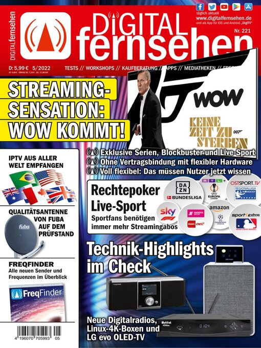 Title details for Digital Fernsehen by Auerbach Verlag and Infodienste GmbH - Available